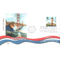 #3185l Golden Gate Bridge Fleetwood FDC