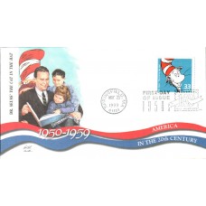 #3187h Dr. Seuss' Cat in the Hat Fleetwood FDC