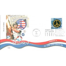 #3188m Peace Symbol Fleetwood FDC