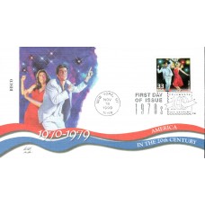 #3189d Disco Music Fleetwood FDC