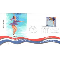 #3190e Figure Skating Fleetwood FDC