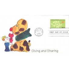 #3243 Giving and Sharing Fleetwood FDC