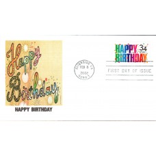 #3558 Happy Birthday Fleetwood FDC