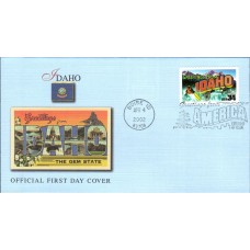 #3572 Greetings From Idaho Fleetwood FDC