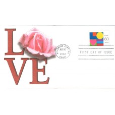 #3658 Love - Heart Fleetwood FDC