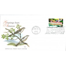 #3699 Greetings From Arkansas Fleetwood FDC