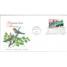 #3720 Greetings From Missouri Fleetwood FDC