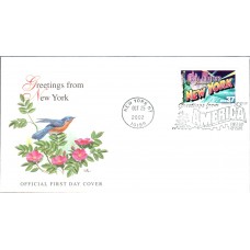 #3727 Greetings From New York Fleetwood FDC