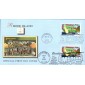 #3734 Greetings From Rhode Island Dual Fleetwood FDC