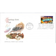 #3739 Greetings From Utah Fleetwood FDC