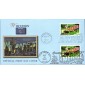 #3744 Greetings From Wisconsin Dual Fleetwood FDC