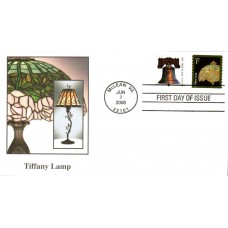 #3758A Tiffany Lamp Fleetwood FDC