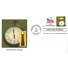 #3763 American Clock Fleetwood FDC