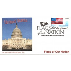 #4273 FOON: US Flag PNC Fleetwood FDC