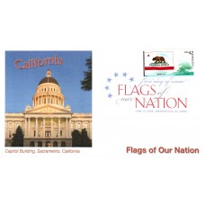 #4279 FOON: California Flag Fleetwood FDC
