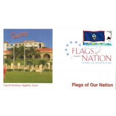 #4286 FOON: Guam Flag Fleetwood FDC