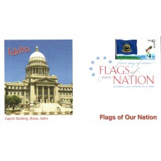 #4288 FOON: Idaho Flag Fleetwood FDC