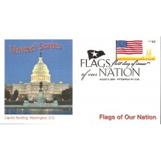 #4302 FOON: US Flag Fleetwood FDC