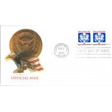 #O159 Official - Eagle Fleetwood FDC