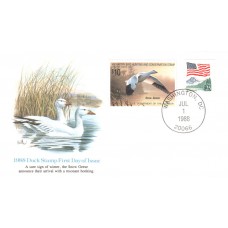 #RW55 Snow Goose Fleetwood FDC