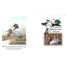 #RW60 Canvasbacks Fleetwood FDC