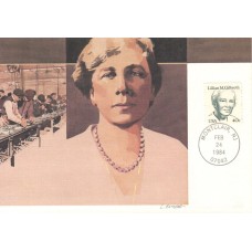 #1868 Lillian M. Gilbreth Maxi FDC