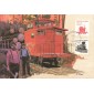 #1905 Railroad Caboose 1890s Maxi FDC