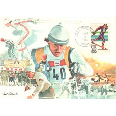 #2069 Cross Country Skiing Maxi FDC