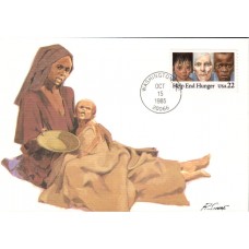 #2164 Help End Hunger Maxi FDC