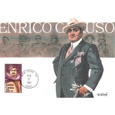 #2250 Enrico Caruso Maxi FDC