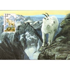 #2323 Mountain Goat Maxi FDC