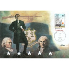 #2340 Connecticut Statehood Maxi FDC 