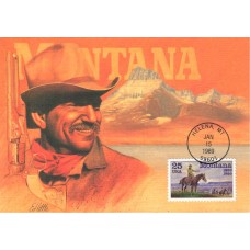 #2401 Montana Statehood Maxi FDC