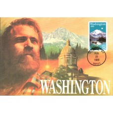 #2404 Washington Statehood Maxi FDC