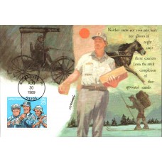 #2420 Letter Carriers Maxi FDC