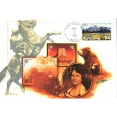 #2444 Wyoming Statehood Maxi FDC 