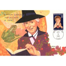 #2449 Marianne Moore Maxi FDC 