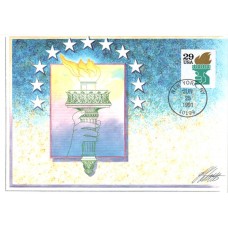 #2531A Statue of Liberty Torch Maxi FDC