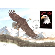 #2540 Bald Eagle Maxi FDC