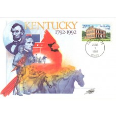 #2636 Kentucky Statehood Maxi FDC