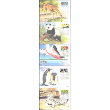 #2705-09 Wild Animals Maxi FDC Set