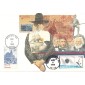 #4297 FOON: Massachusetts Flag Dual Maxi FDC