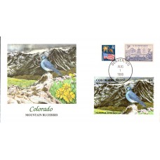 Birds of Colorado Fleetwood/Audubon FDC