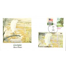 Birds of Georgia Fleetwood/Audubon FDC