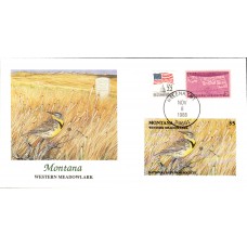 Birds of Montana Fleetwood/Audubon FDC