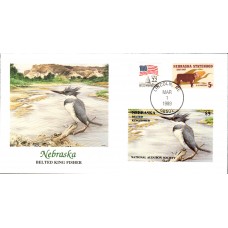 Birds of Nebraska Fleetwood/Audubon FDC