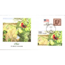 Birds of Ohio Fleetwood/Audubon FDC