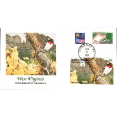 Birds of West Virginia Fleetwood/Audubon FDC