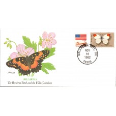 OK Bordered Patch Butterfly Cover