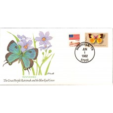 TN Great Purple Hairstreak Butterfly Cover